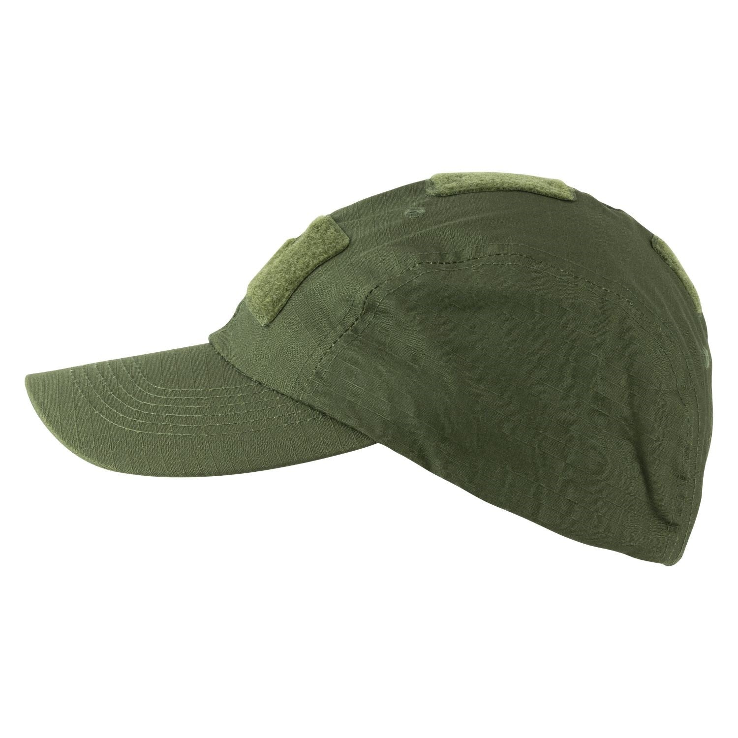 Gorra baseball ELITE rip-stop negra con cierre de velcro