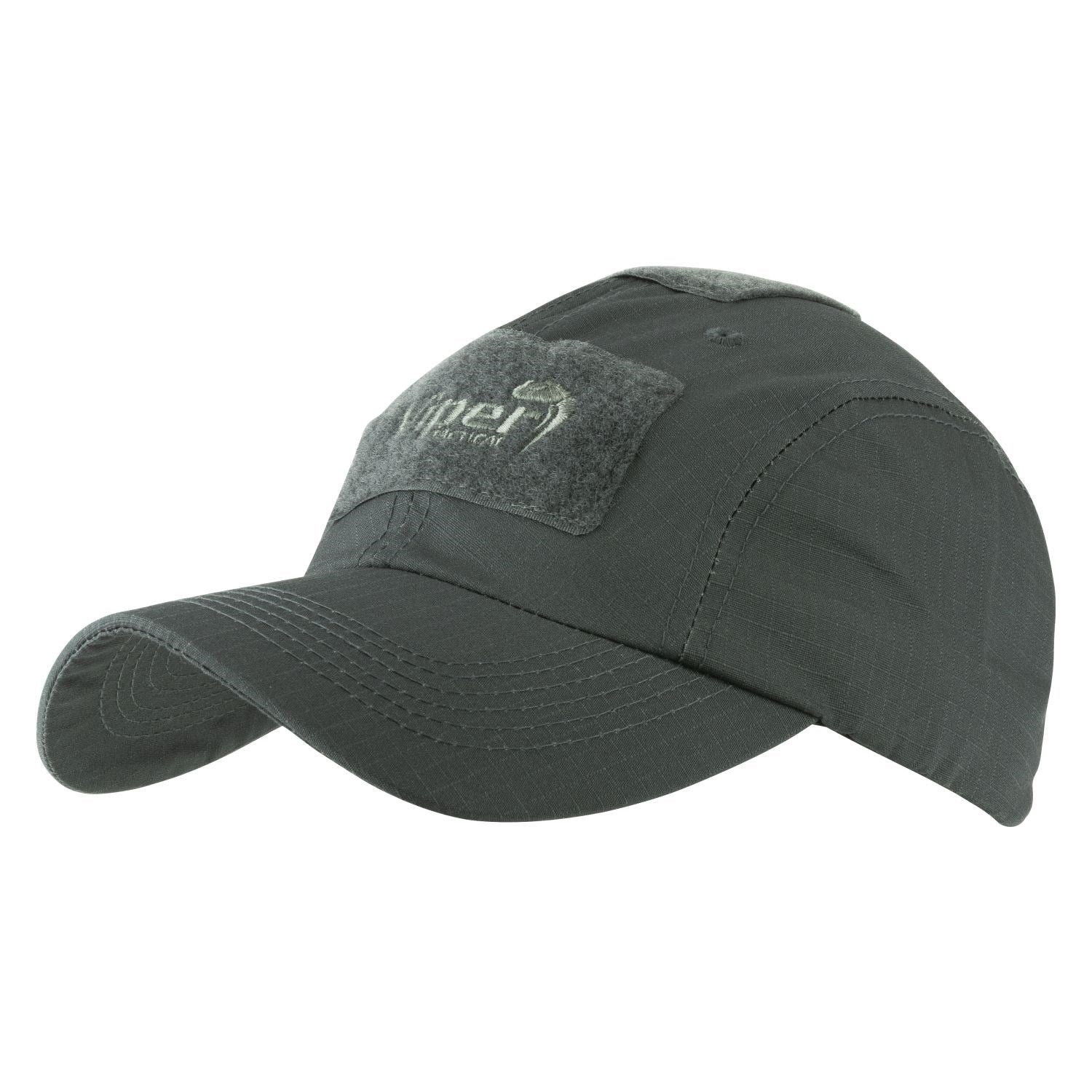 Gorra baseball ELITE rip-stop negra con cierre de velcro