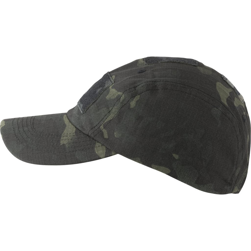 Gorra baseball ELITE rip-stop negra con cierre de velcro