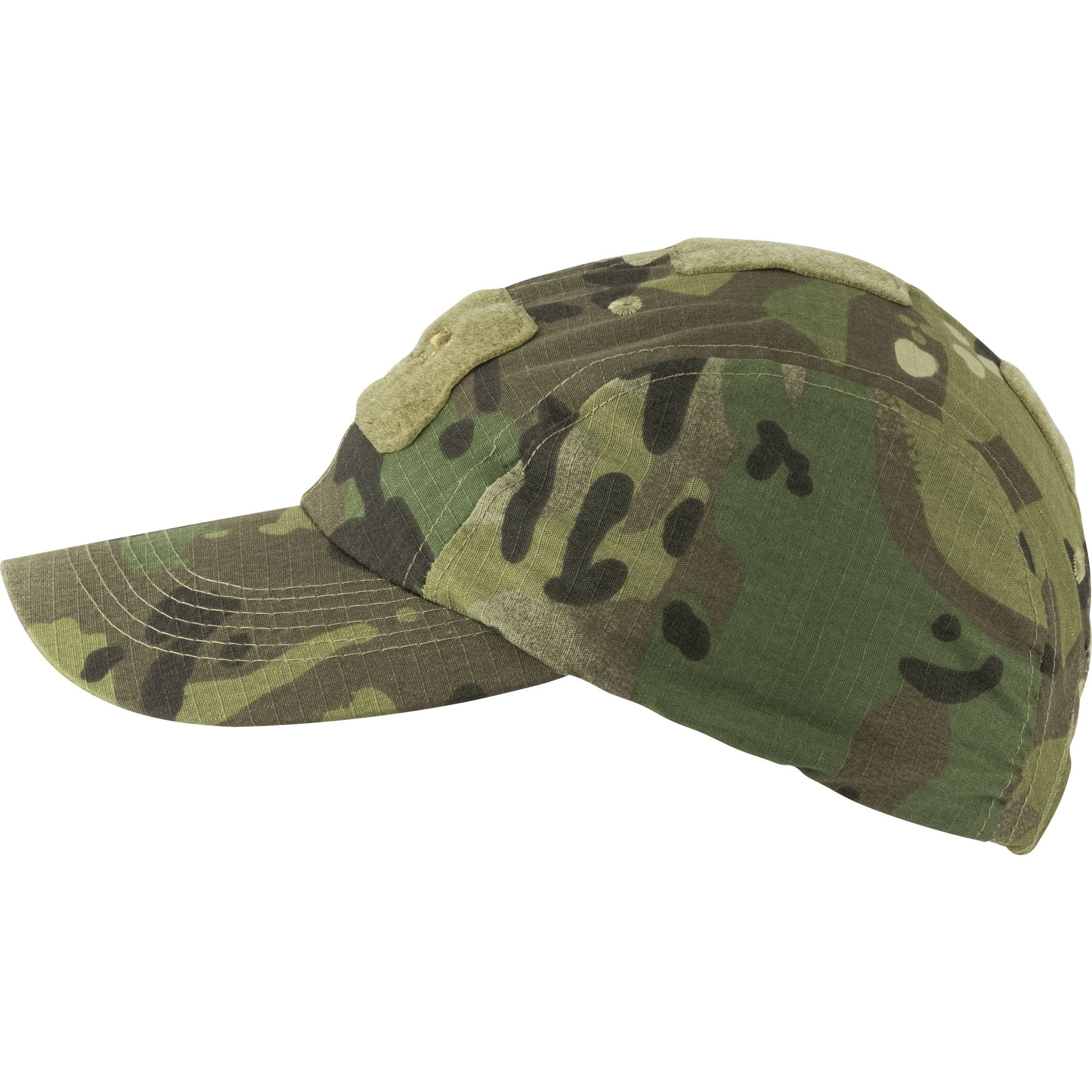 Gorra baseball ELITE rip-stop negra con cierre de velcro