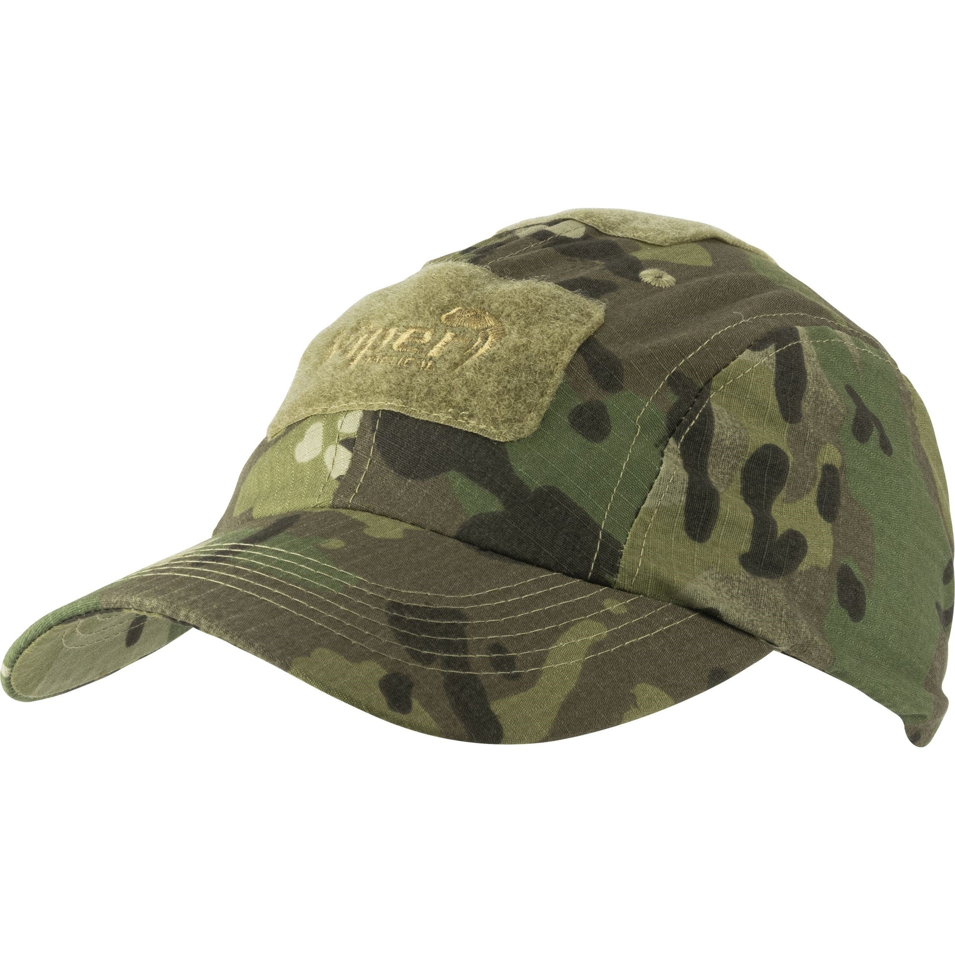 Gorra baseball ELITE rip-stop negra con cierre de velcro