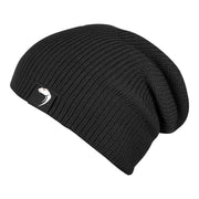 Gorro BOB tejido acrílico negro con logo Viper cosido en el borde
