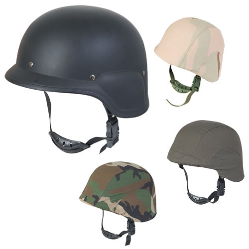 Imagen del Casco de entrenamiento M88 con tres fundas, réplica sin protección