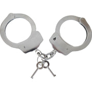 Esposas policiales Heavy Duty con cadena y 2 llaves, resistentes y aptas para uso profesional
