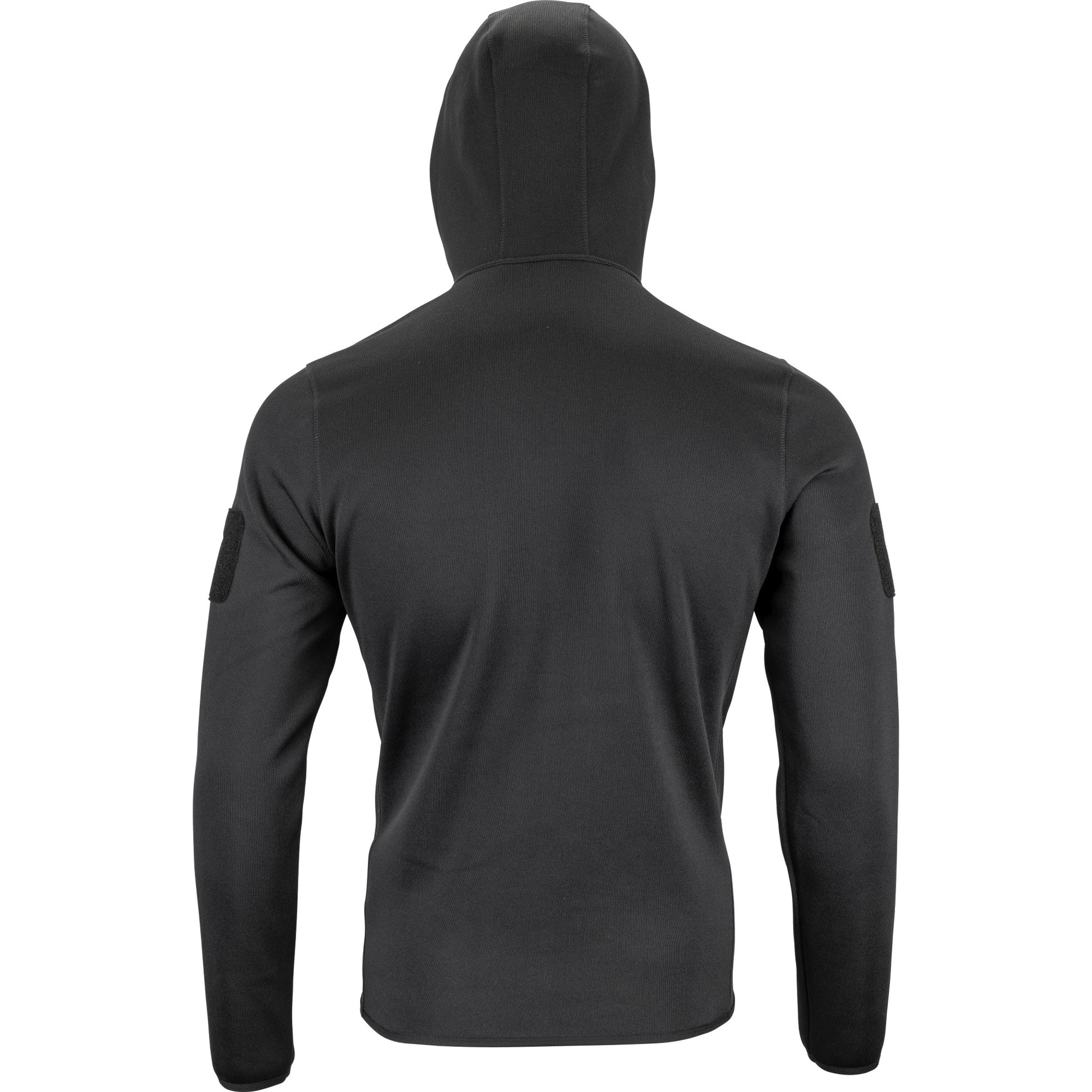 Sudadera ARMOUR negra con capucha y bolsillo canguro