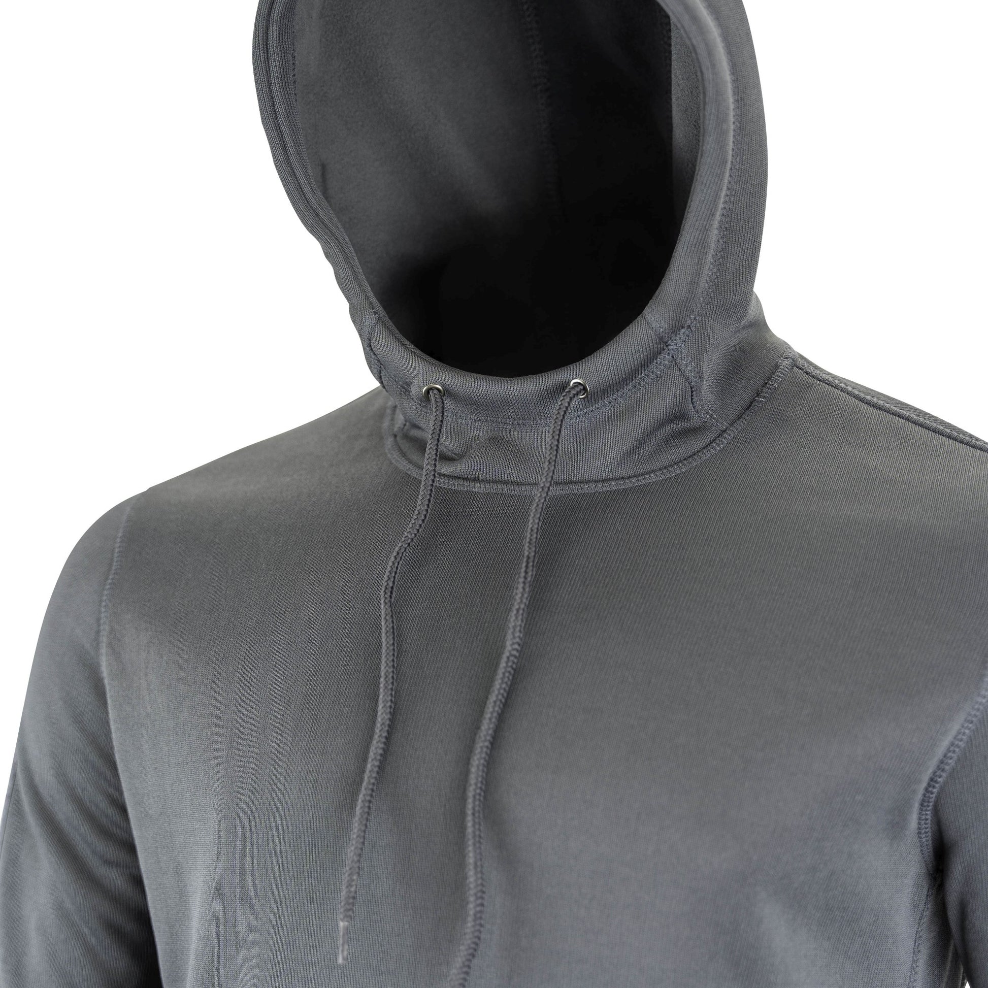Sudadera con capucha ARMOUR TITANIUM gris - VIPER, bolsillo canguro y paneles VELCRO