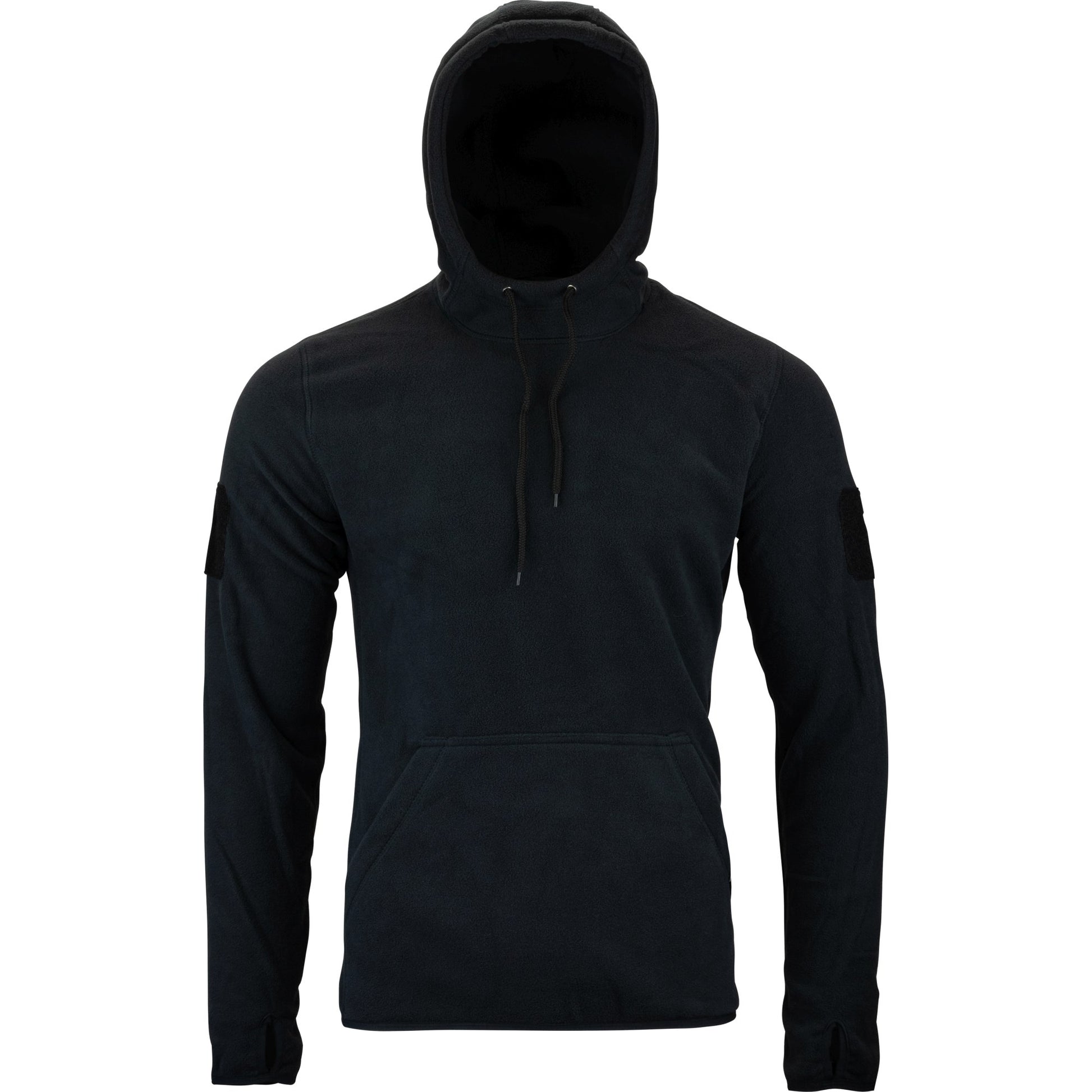 Sudadera fleece VIPER VCAM BLACK con capucha y bolsillo frontal