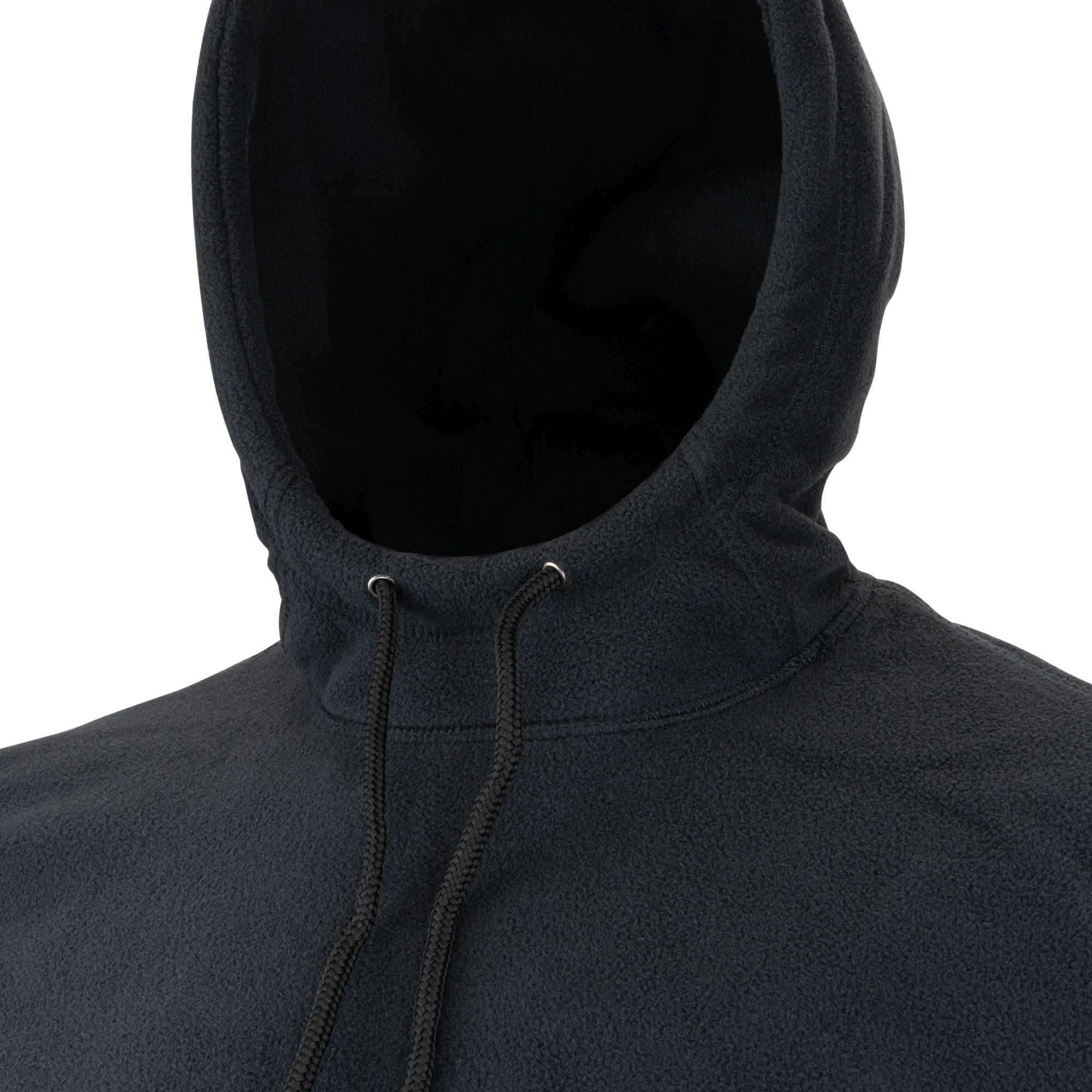 Sudadera fleece VIPER VCAM BLACK con capucha y bolsillo frontal