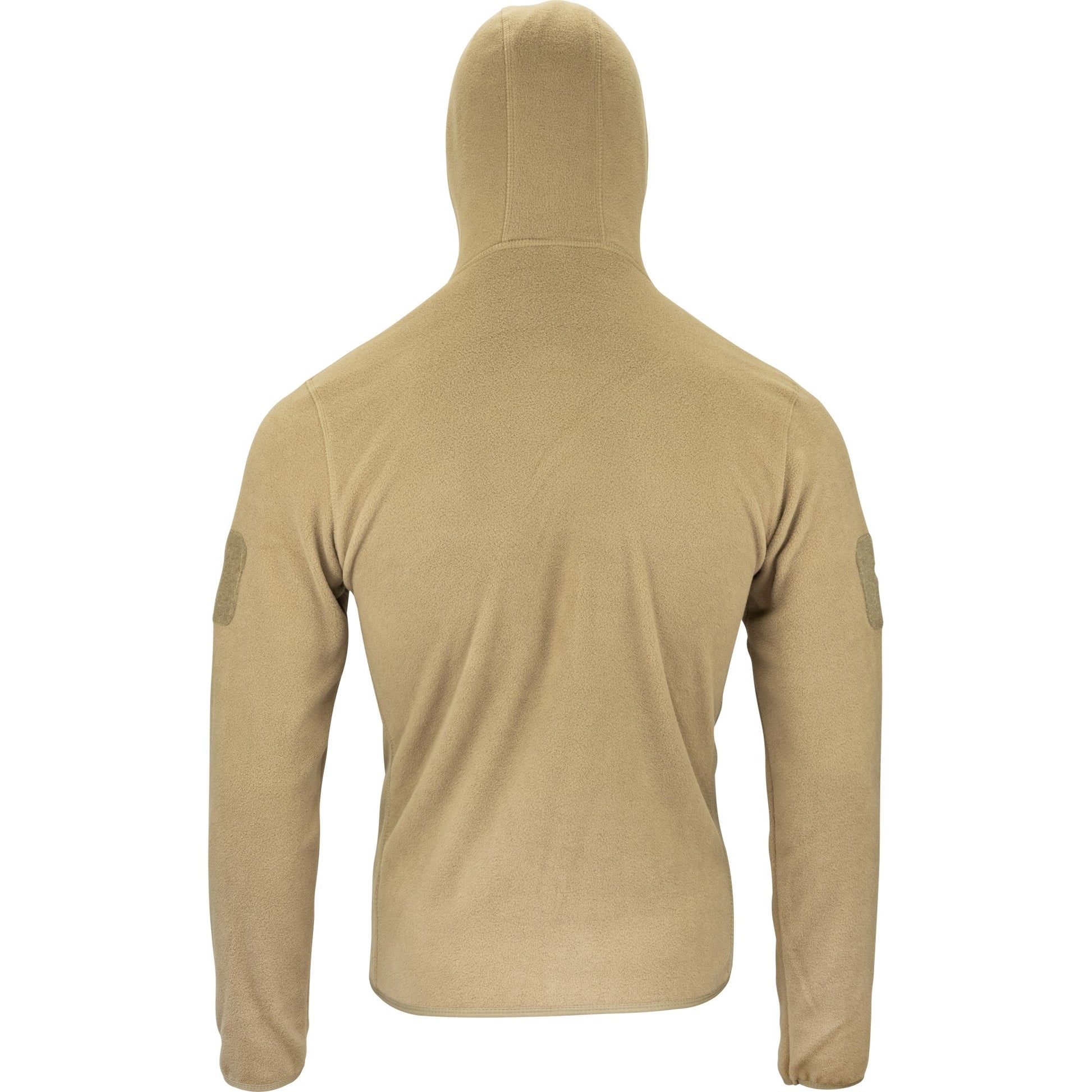Sudadera fleece VIPER VCAM BLACK con capucha, bolsillo frontal y paneles VELCRO