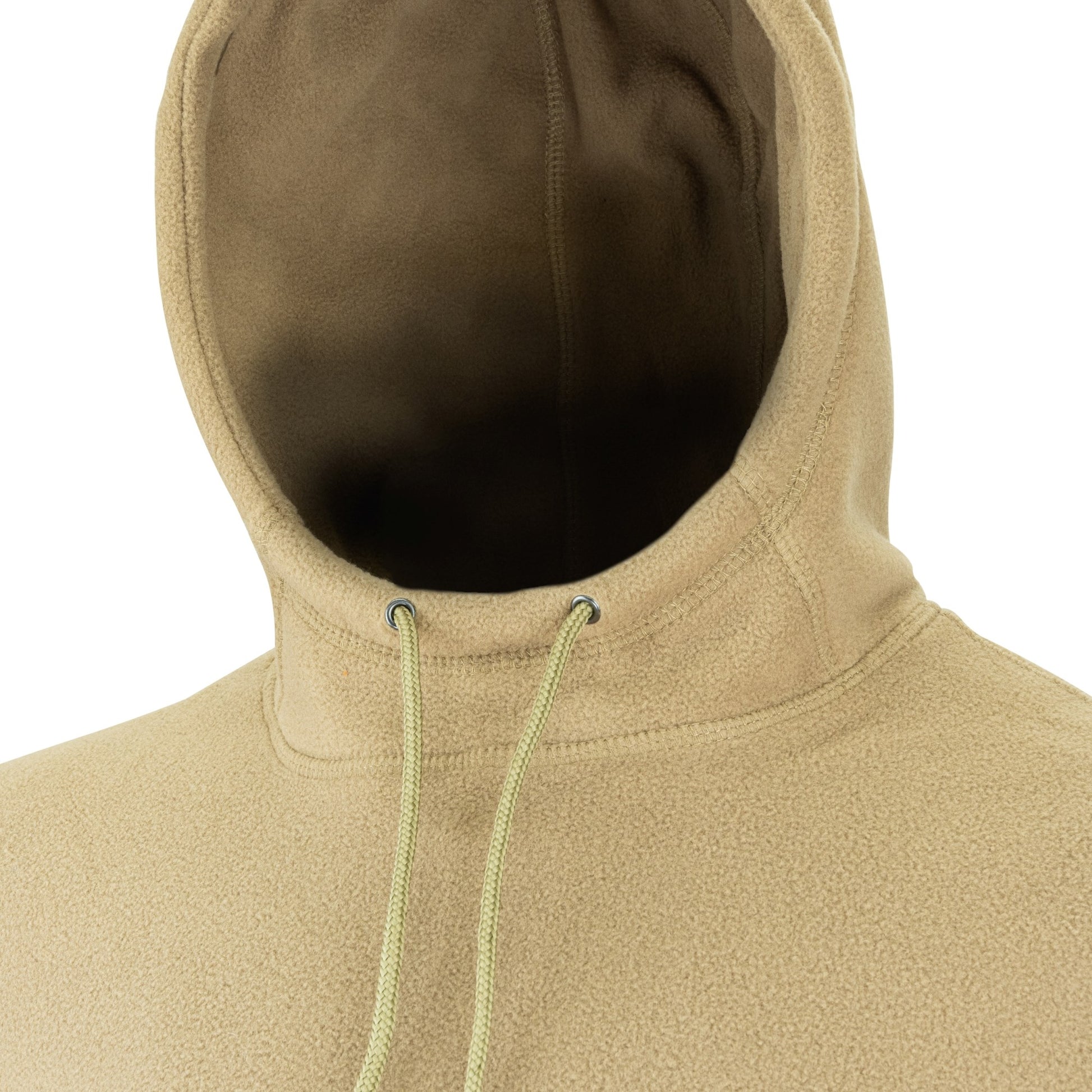Sudadera fleece VIPER VCAM BLACK con capucha, bolsillo frontal y paneles VELCRO