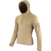 Sudadera fleece VIPER VCAM BLACK con capucha, bolsillo frontal y paneles VELCRO
