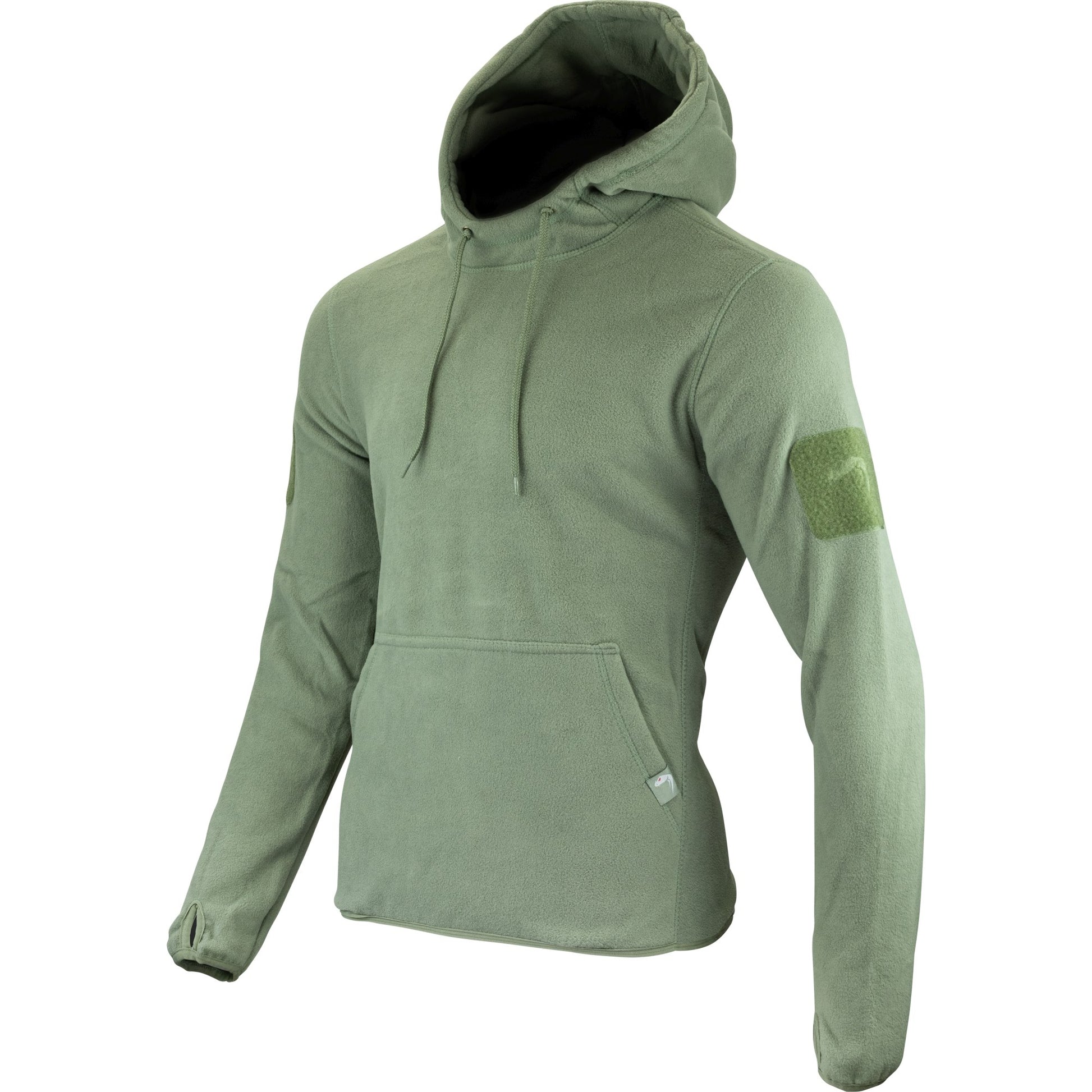 Sudadera fleece VIPER en camuflaje VCAM Black con capucha, bolsillo frontal y paneles velcro