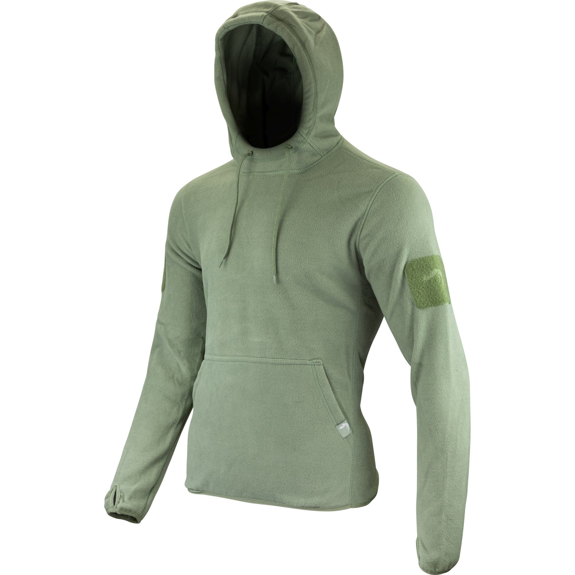 Sudadera fleece VIPER en camuflaje VCAM Black con capucha, bolsillo frontal y paneles velcro