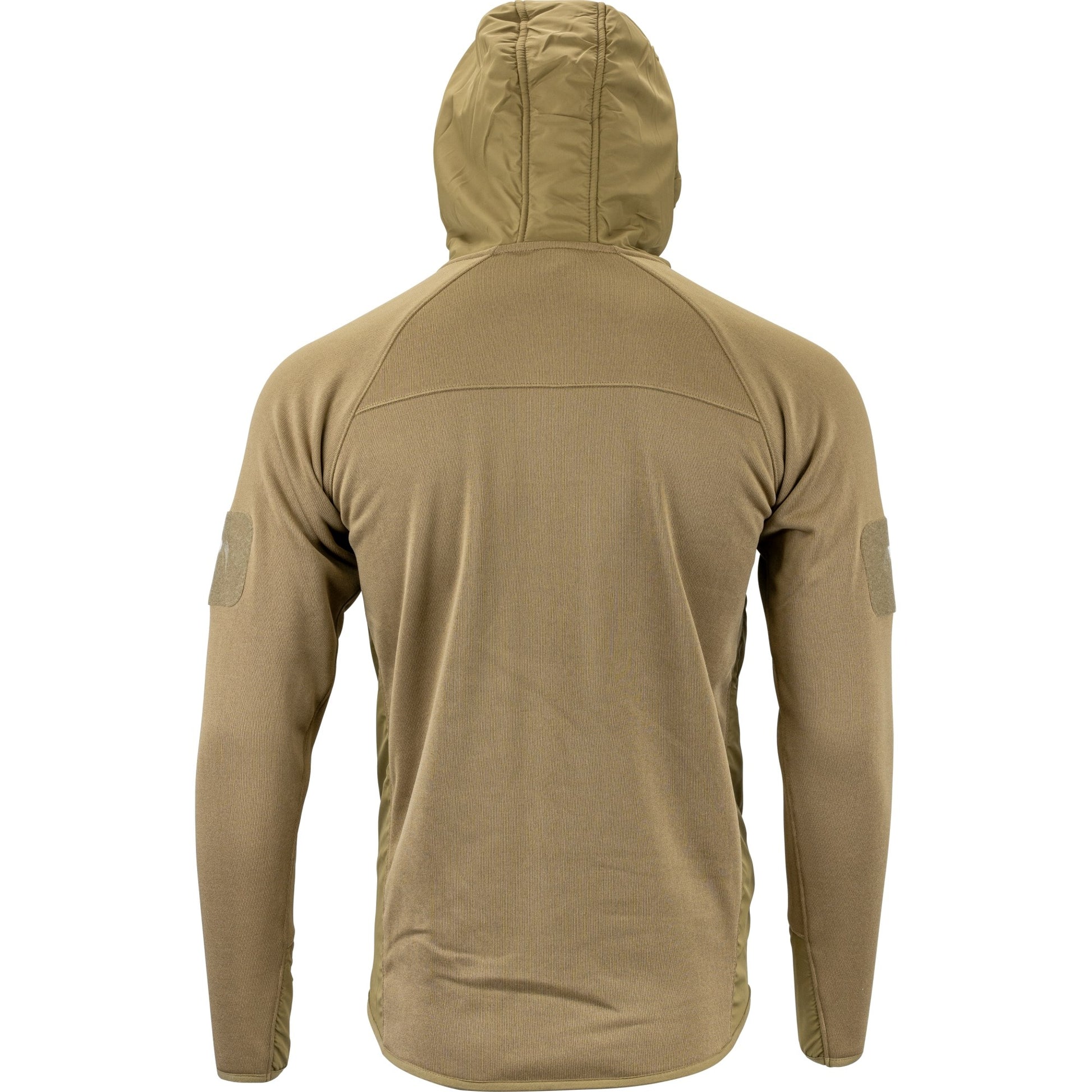 Sudadera STORM Fleece COYOTE de VIPER con capucha y paneles VELCRO