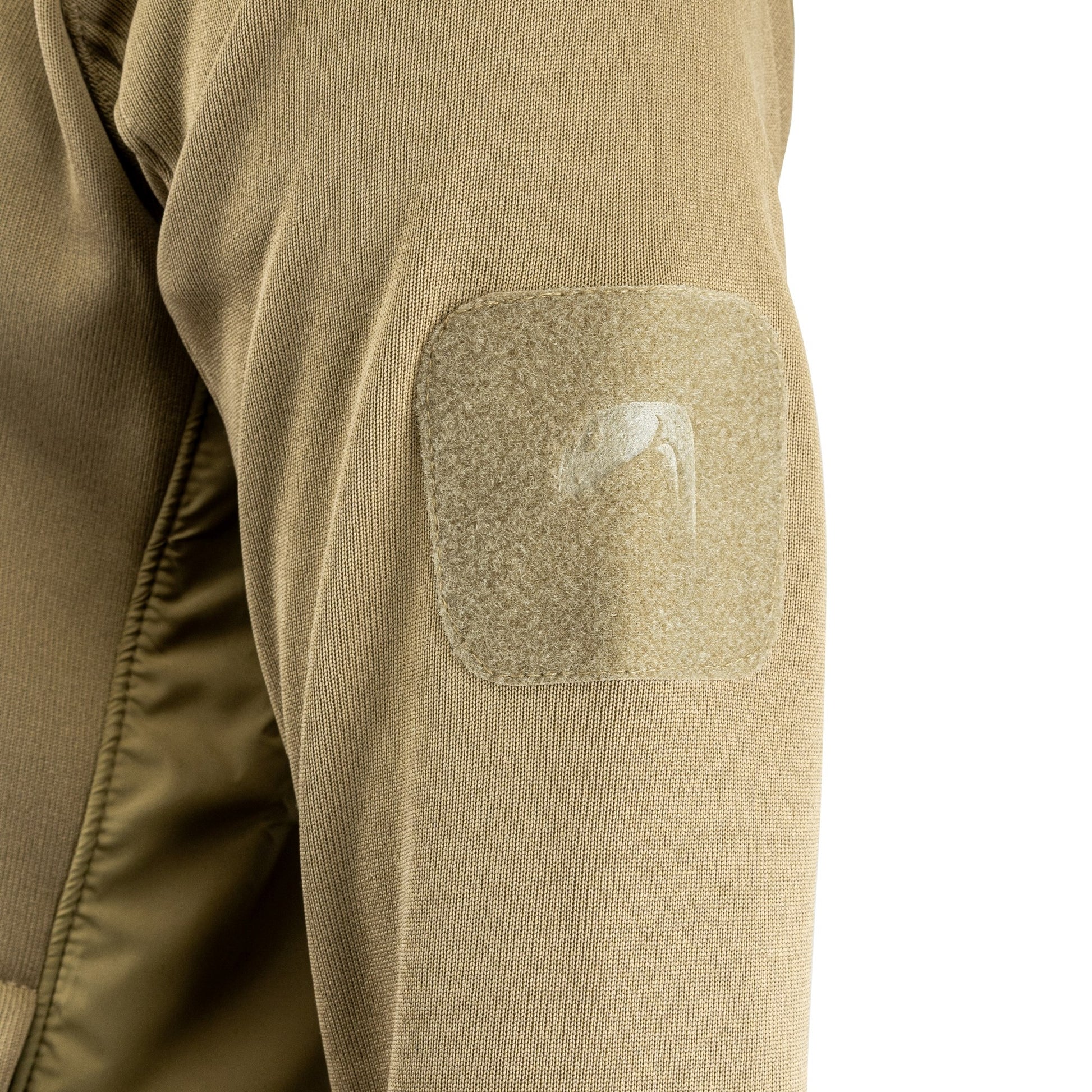 Sudadera STORM Fleece COYOTE de VIPER con capucha y paneles VELCRO