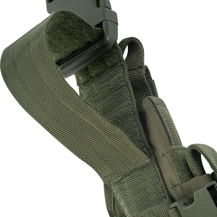 Funda para pistola táctica muslera negra, imagen del producto