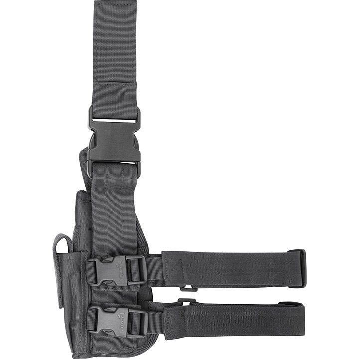 Funda pistolera táctica para muslo en camuflaje para diestros