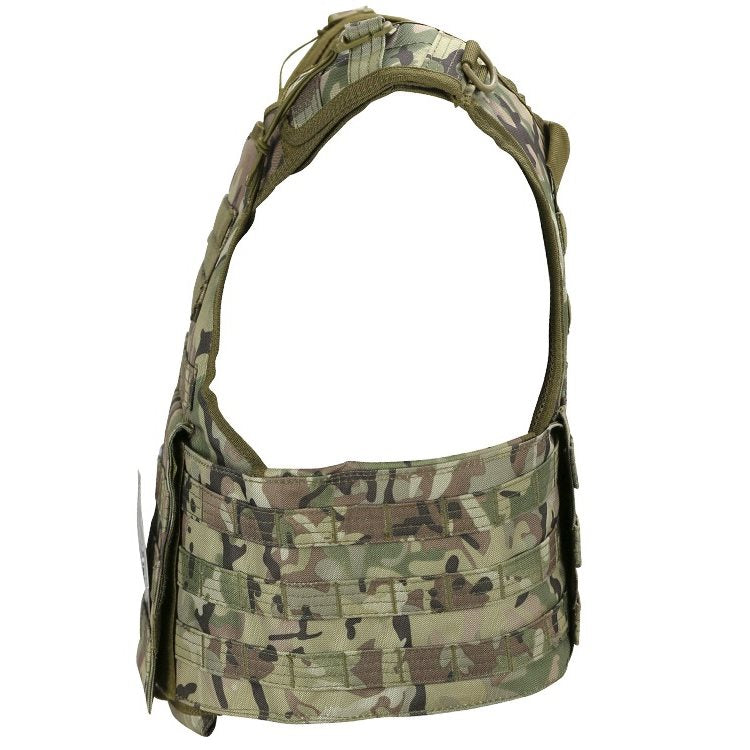 Vesta VIKING MOLLE plataforma negra para fijar fundas y accesorios