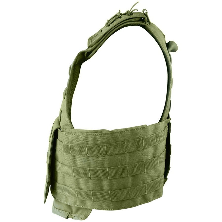 Vesta VIKING MOLLE plataforma negra para fijar fundas y accesorios