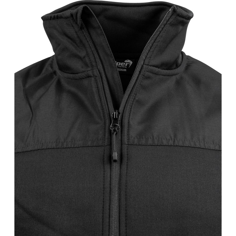 Chaqueta fleece SPECIAL OPS GEN 2 negra, poliéster suave y cálida