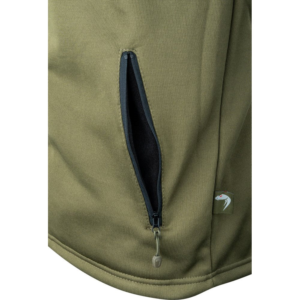 Chaqueta SPECIAL OPS GEN 2 fleece verde de poliéster, forro polar cálido