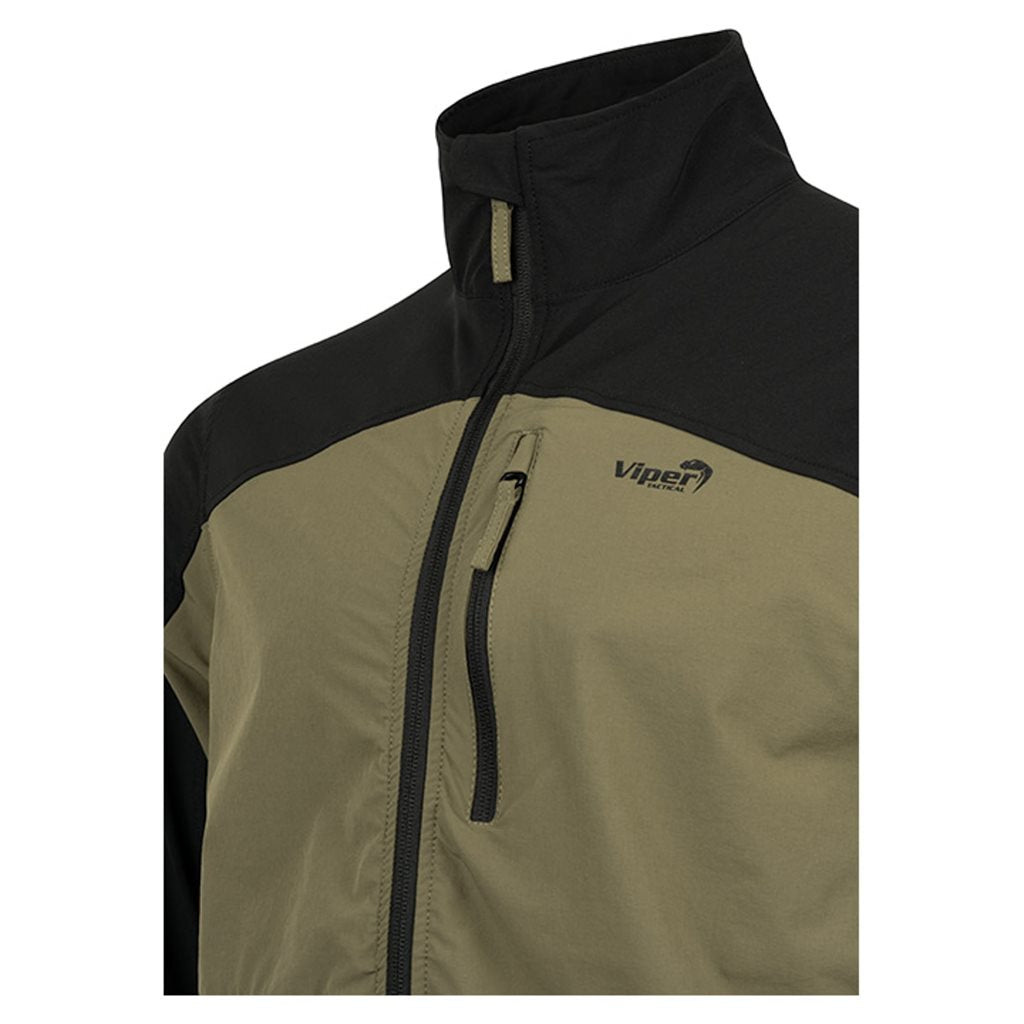Chaqueta softshell ligera (Bunda LIGHTWEIGHT ZELENÁ) en verde
