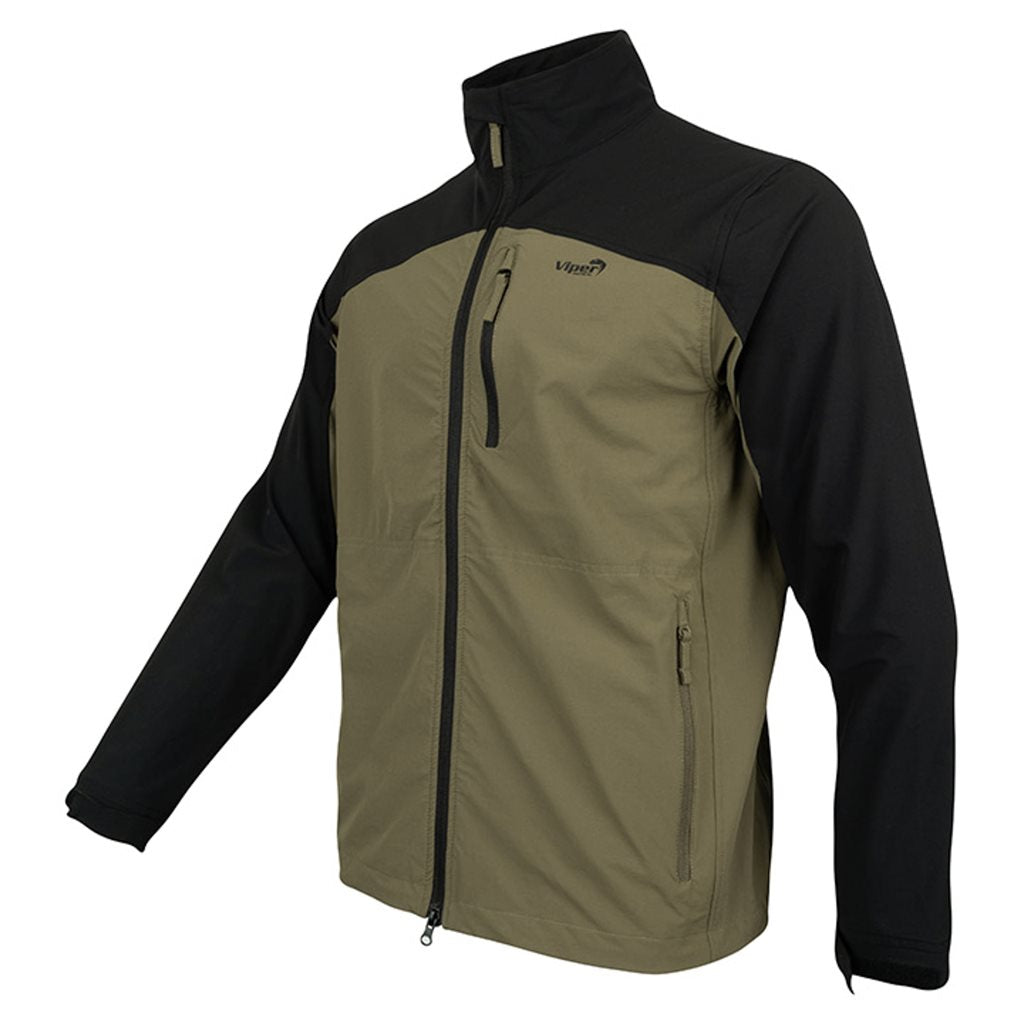 Chaqueta softshell ligera (Bunda LIGHTWEIGHT ZELENÁ) en verde