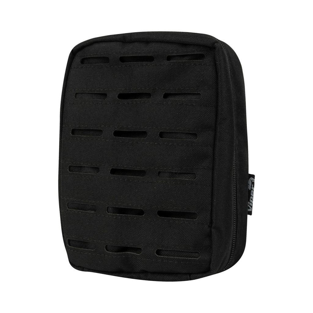 Funda LAZER utilitaria negra 20 x 14 x 7 cm en Cordura 600D con sistema MOLLE
