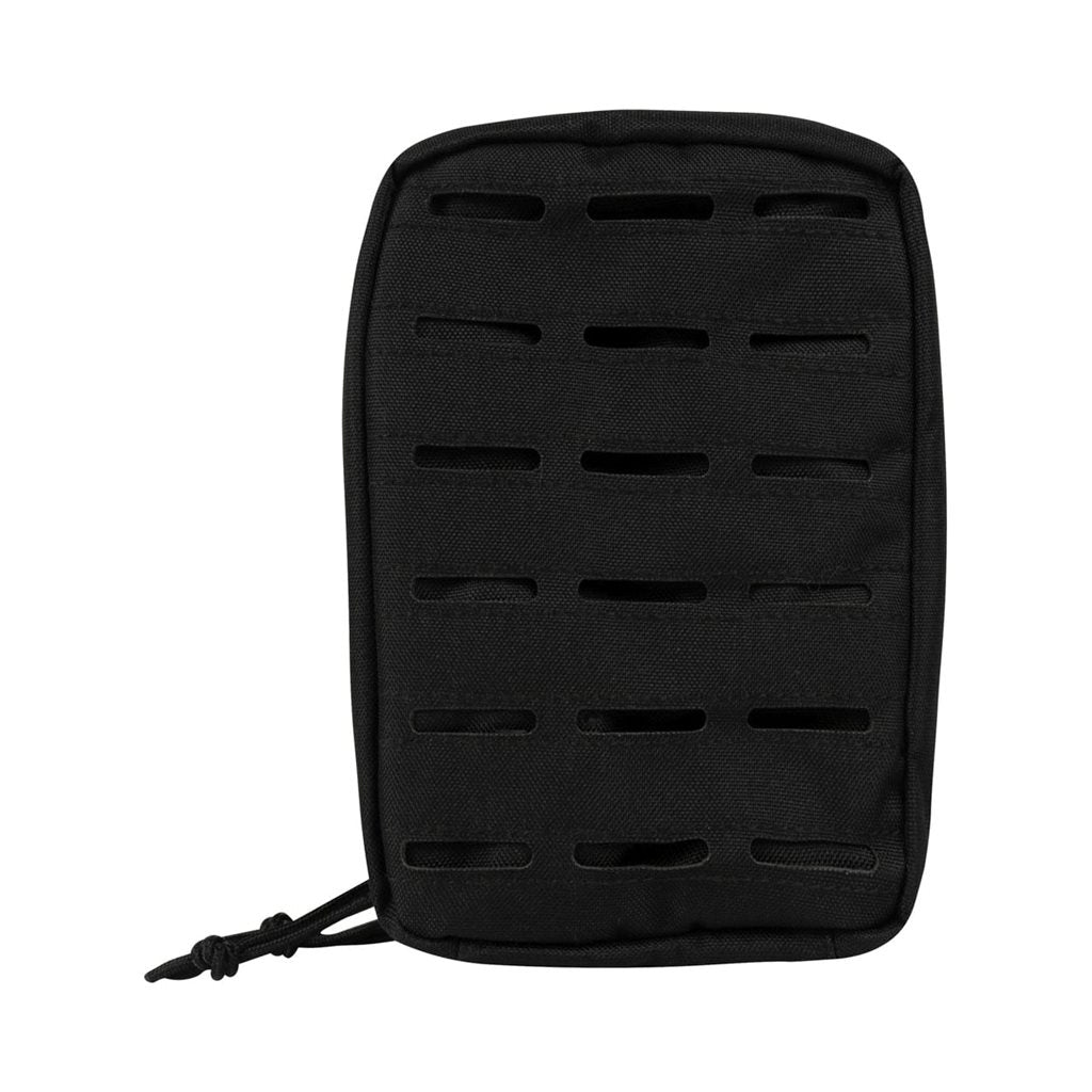 Funda LAZER utilitaria negra 20 x 14 x 7 cm en Cordura 600D con sistema MOLLE