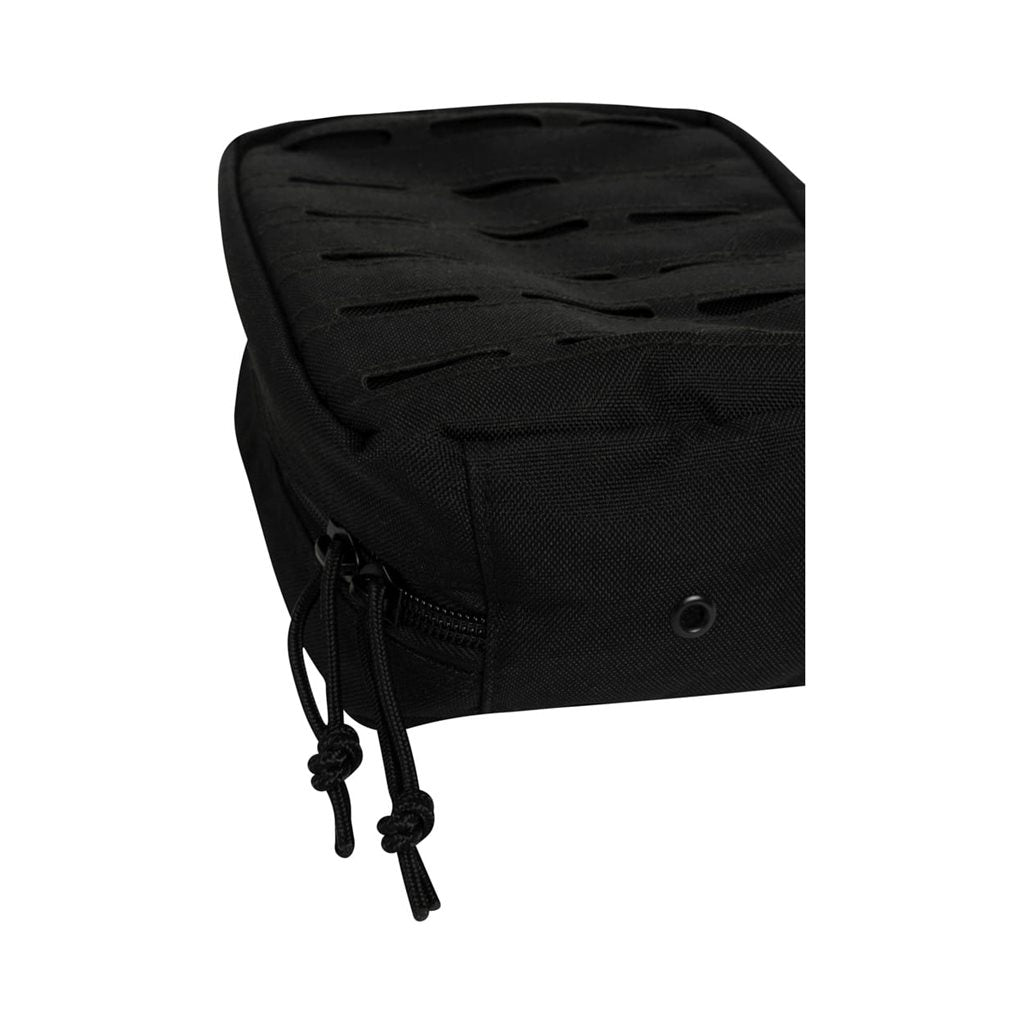 Funda LAZER utilitaria negra 20 x 14 x 7 cm en Cordura 600D con sistema MOLLE