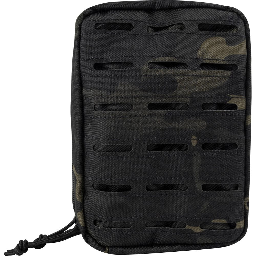 Funda LAZER utilitaria verde con sistema MOLLE, tamaño medio