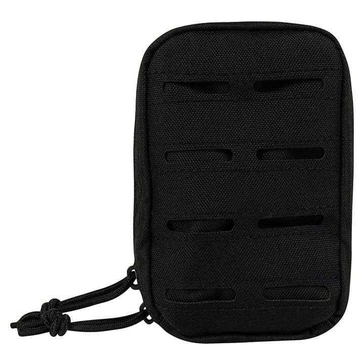Funda LAZER utilitaria pequeña negra con sistema de fijación MOLLE