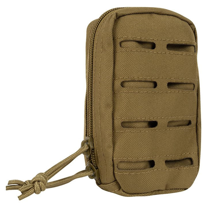 Funda LAZER utilitaria pequeña negra con sistema de fijación MOLLE
