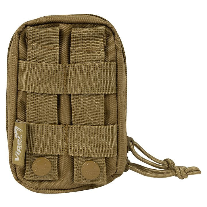 Funda LAZER utilitaria pequeña negra con sistema de fijación MOLLE