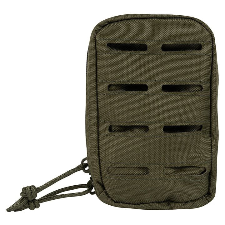 Funda LAZER utilitaria pequeña negra con sistema de fijación MOLLE