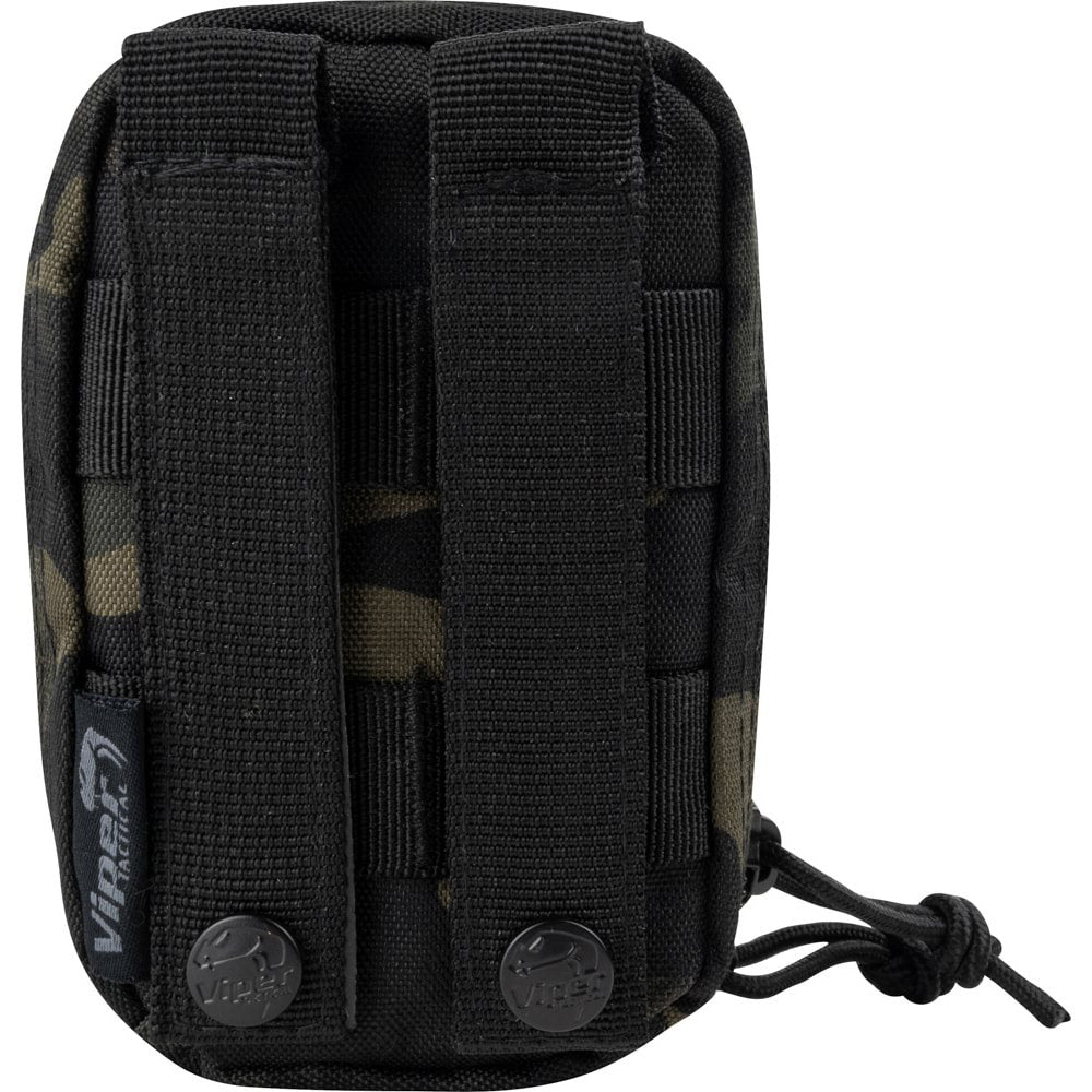 Funda utilitaria pequeña LAZER V-CAM Black con MOLLE