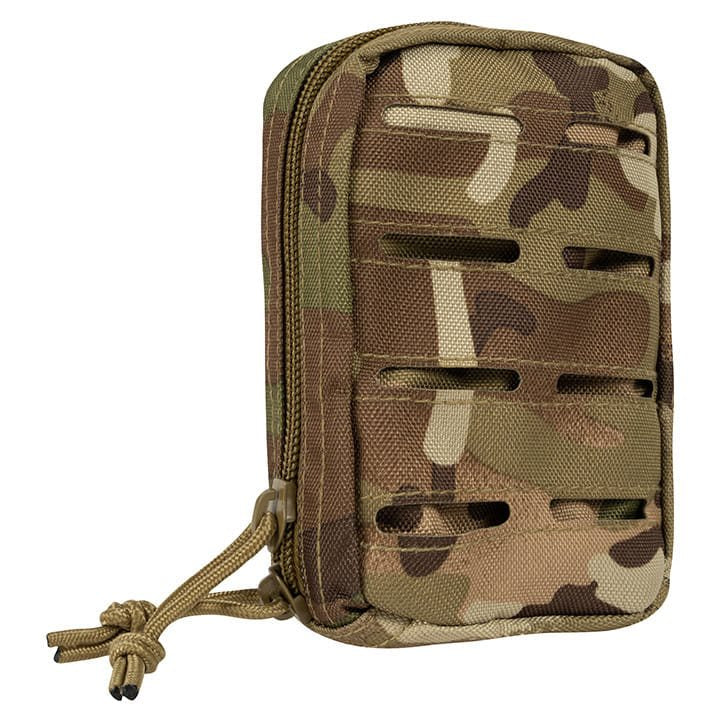 Funda LAZER utilitaria pequeña negra con sistema de fijación MOLLE