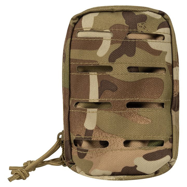 Funda LAZER utilitaria pequeña negra con sistema de fijación MOLLE