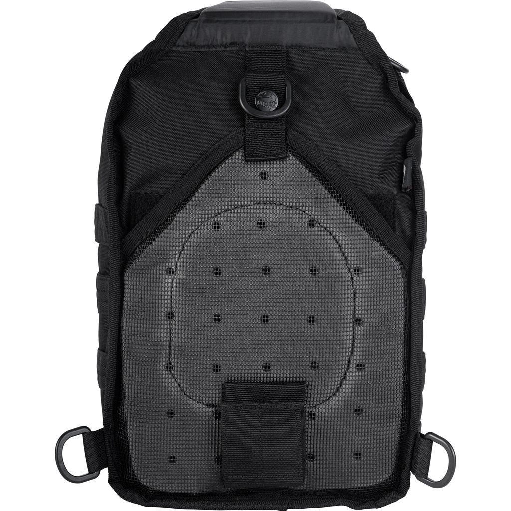Mochila bandolera VIPER 10L negra Cordura 31x20x16 cm