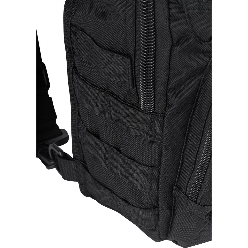Mochila bandolera VIPER 10L negra Cordura 31x20x16 cm