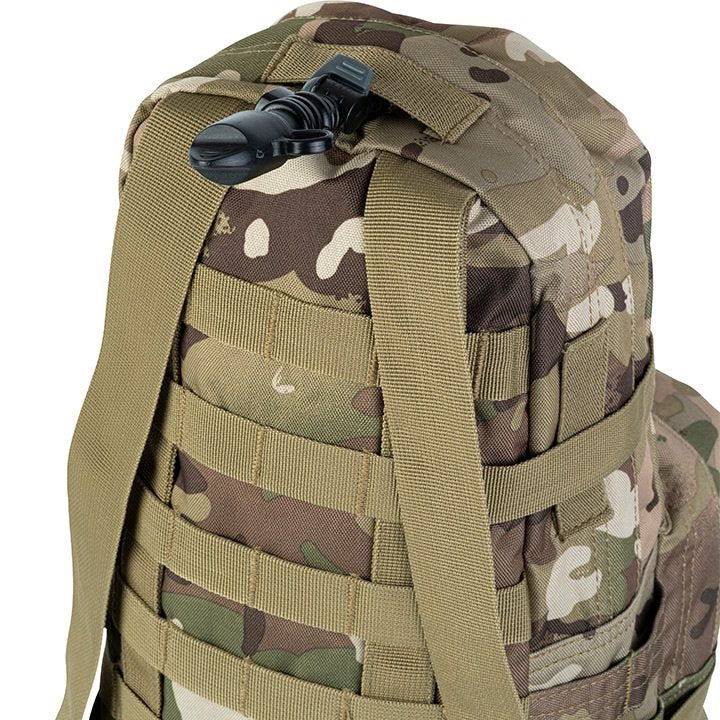 Mochila VIPER ONE DAY 14 l modular en negro, vista frontal