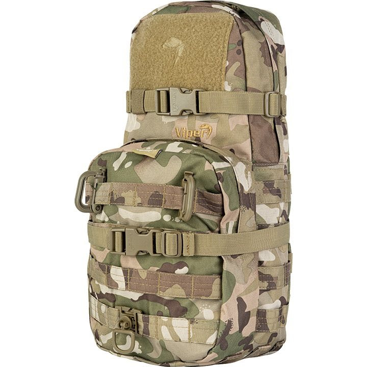 Mochila VIPER ONE DAY 14 l modular en negro, vista frontal