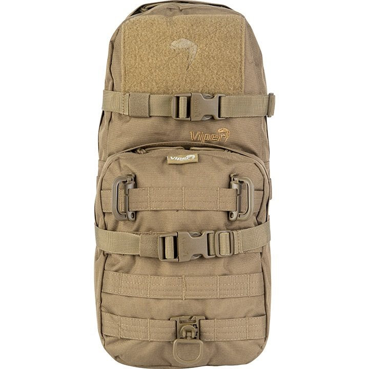 Mochila VIPER ONE DAY 14 l modular en negro, vista frontal