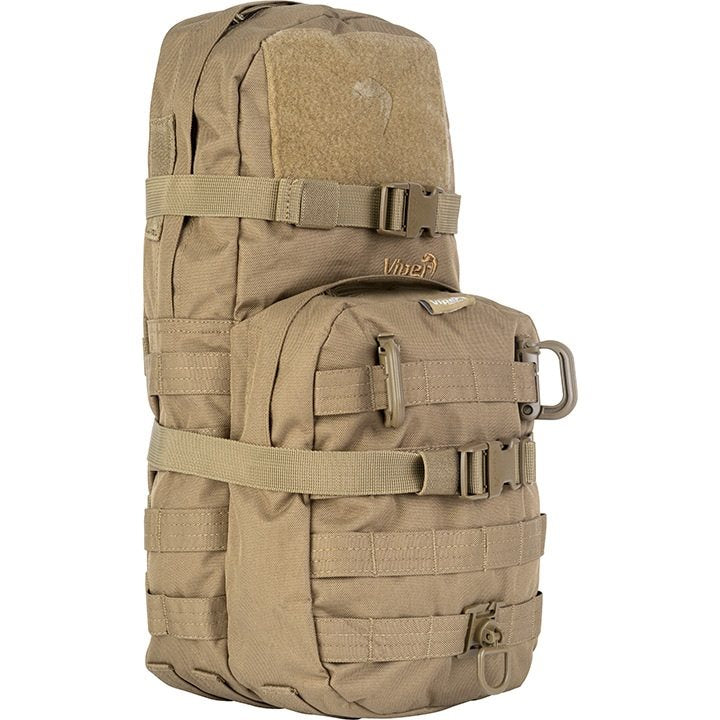 Mochila VIPER ONE DAY 14 l modular en negro, vista frontal