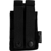 Bolsa para granada negra VMGP10BLK en 600D CORDURA con sistema PALS y cierre de velcro