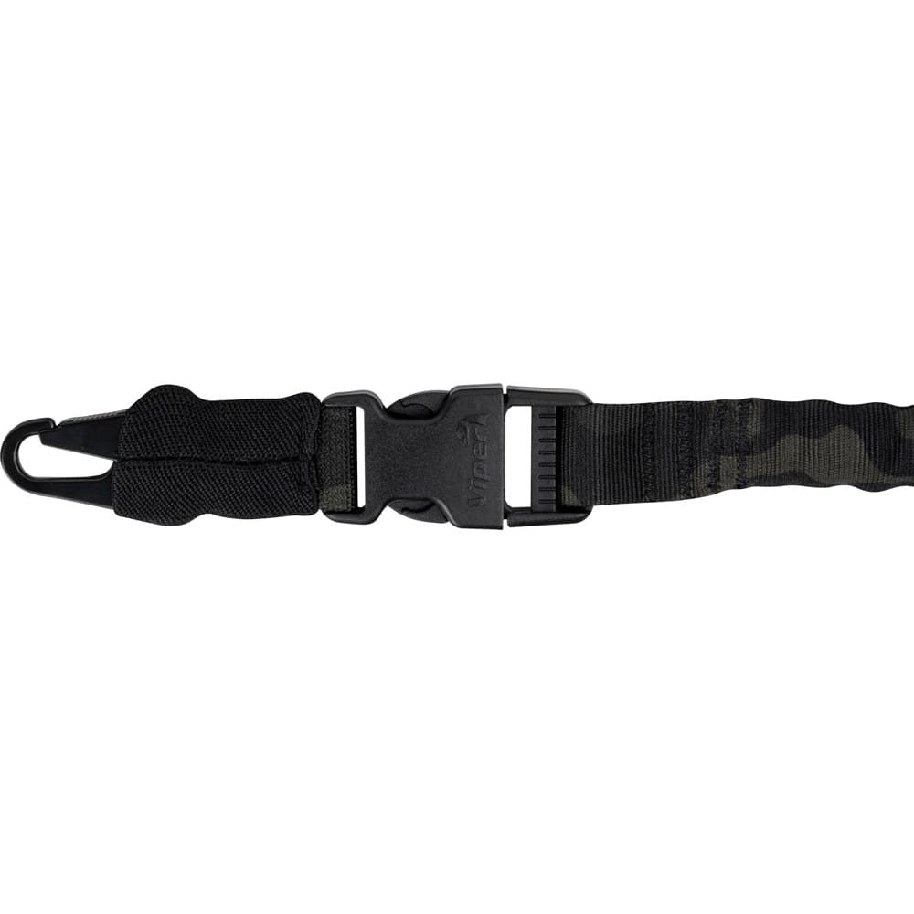 Correa para arma Modular negra unipunto con mosquetón y hebilla FASTEX