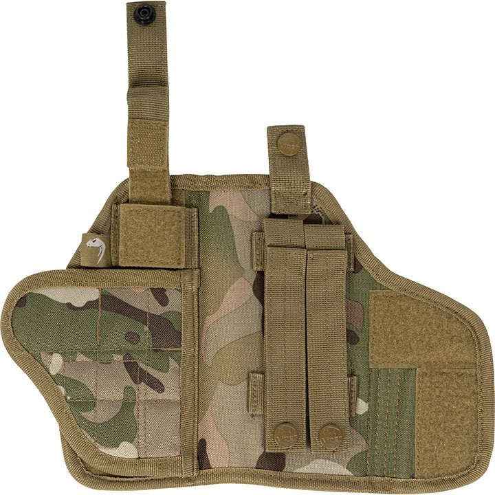 Funda de pistola modular MOLLE negra, poliéster 600D