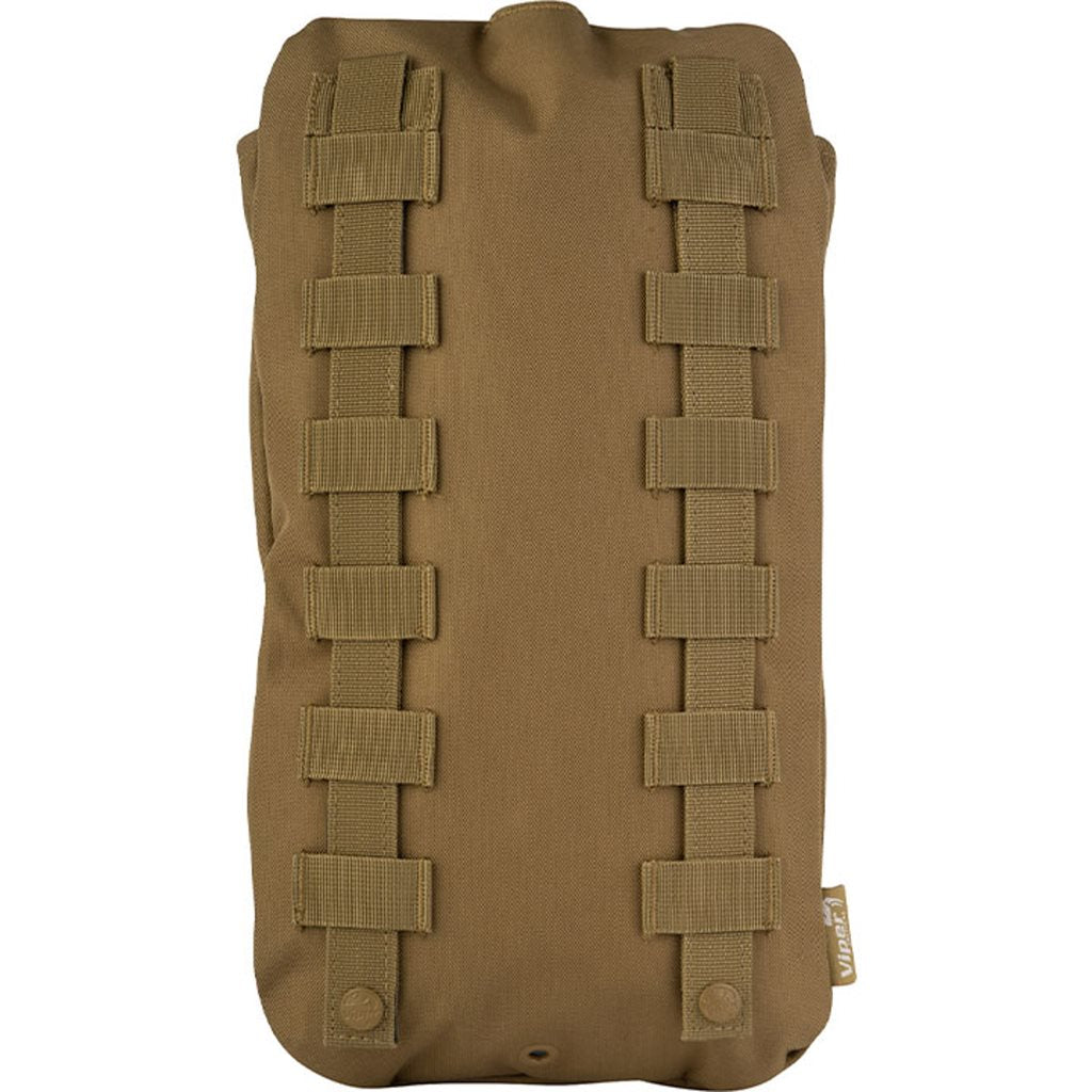 Funda MOLLE para bolsa de hidratación negra 600D Cordura