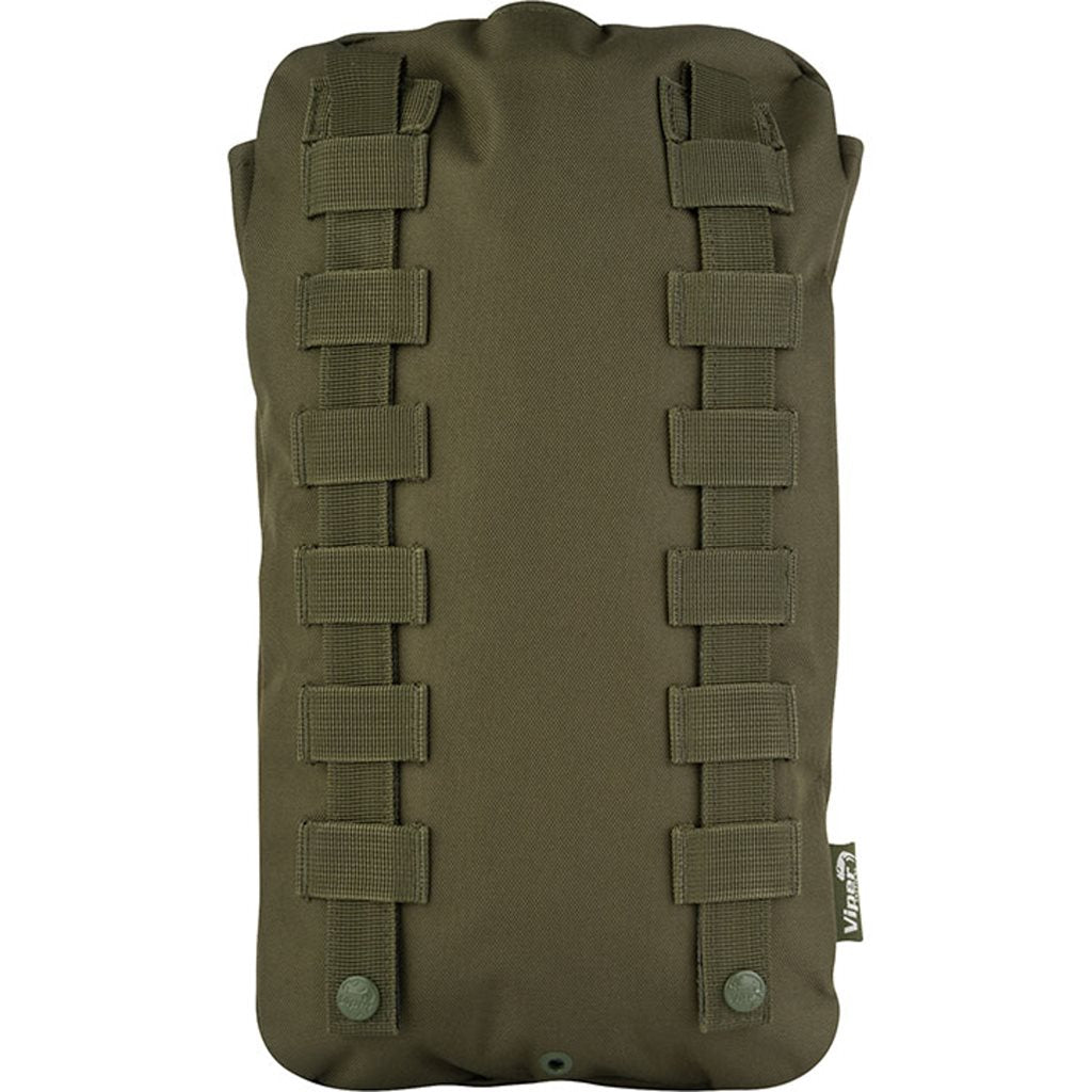 Funda MOLLE para bolsa de hidratación negra 600D Cordura