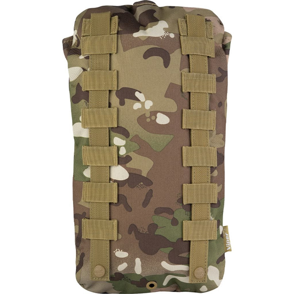 Funda MOLLE para bolsa de hidratación negra 600D Cordura
